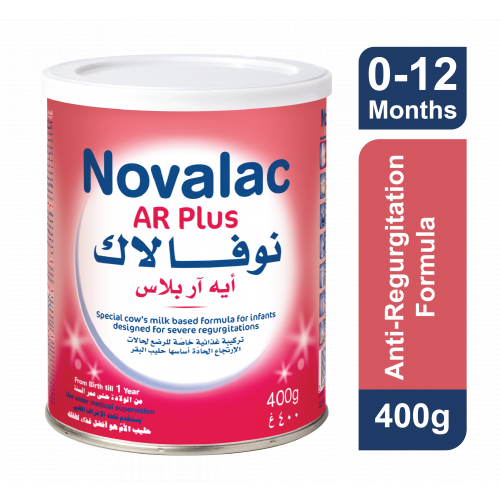 نوفالاك حليب أطفال إيه أر بلس 400 جم نوفالاك حليب أطفال إيه أر بلس 400 جم