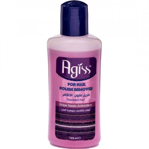 اجسس مزيل طلاء الاظافر بجوهر العنب 125 مل اجسس مزيل طلاء الاظافر بجوهر العنب 125 مل