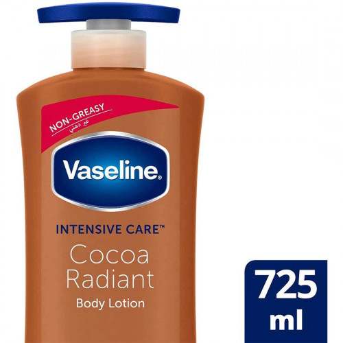 ڤازلين لوشن الجسم إشراقة الكاكاو، 725 مل ڤازلين لوشن الجسم إشراقة الكاكاو، 725 مل