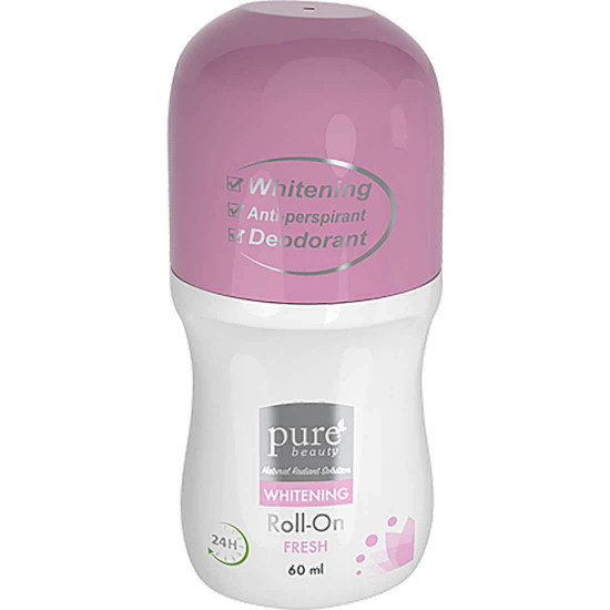 بيور بيوتي رول أن المقاوم للتعرق فرش 60 مل بيور بيوتي رول أن المقاوم للتعرق فرش 60 مل