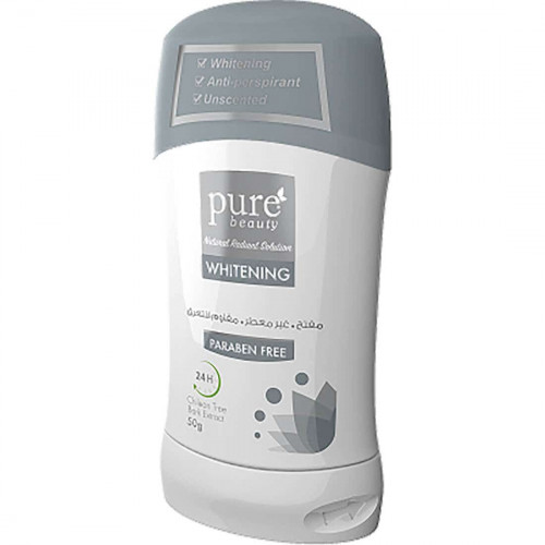 بيور بيوتي ستيك المقاوم للتعرق غير معطر 50 غرام بيور بيوتي ستيك المقاوم للتعرق غير معطر 50 غرام