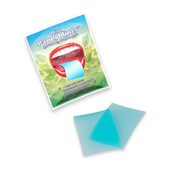 بيبرمينتس شرائح معطرة للفم نعناع 24 قطعة بيبرمينتس شرائح معطرة للفم نعناع 24 قطعة