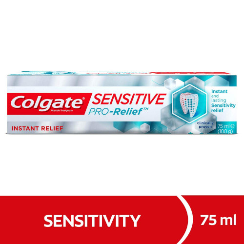 كولجيت معجون اسنان راحة فورية اسنان حساسة 75 مل كولجيت معجون اسنان راحة فورية اسنان حساسة 75 مل