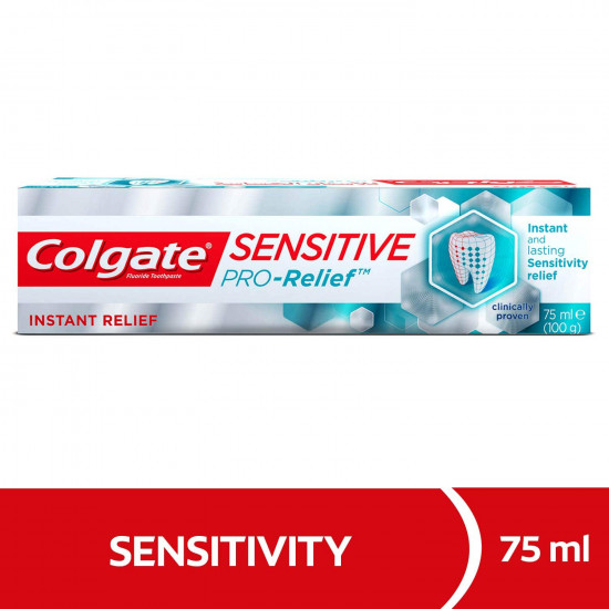 كولجيت معجون اسنان راحة فورية اسنان حساسة 75 مل كولجيت معجون اسنان راحة فورية اسنان حساسة 75 مل