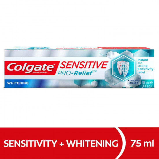 كولجيت معجون اسنان مبيض للاسنان الحساسة 75 مل كولجيت معجون اسنان مبيض للاسنان الحساسة 75 مل