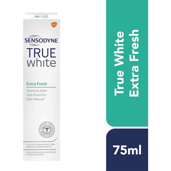 سنسوداين معجون اسنان تبييض انتعاش 75 مل سنسوداين معجون اسنان تبييض انتعاش 75 مل