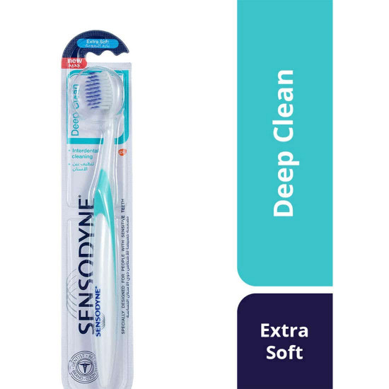 سنسوداين فرشاة أسنان تنظيف عميق غاية النعومة سنسوداين فرشاة أسنان تنظيف عميق غاية النعومة