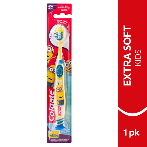 كولجيت فرشاة أسنان للأطفال منيونز 6+ سنوات كولجيت فرشاة أسنان للأطفال منيونز 6+ سنوات