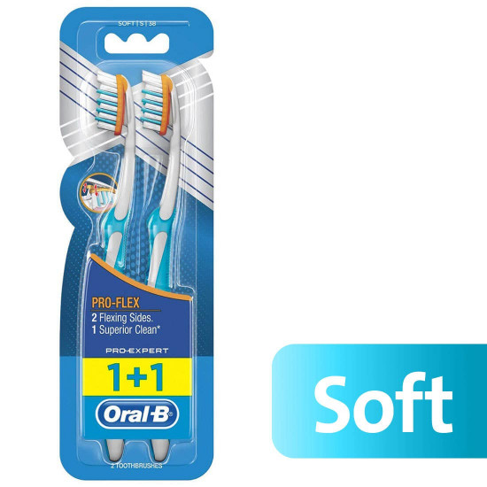 اورال بي فرشة أسنان برو إكسبيرت سوفت(1+1 ) اورال بي فرشة أسنان برو إكسبيرت سوفت(1+1 )