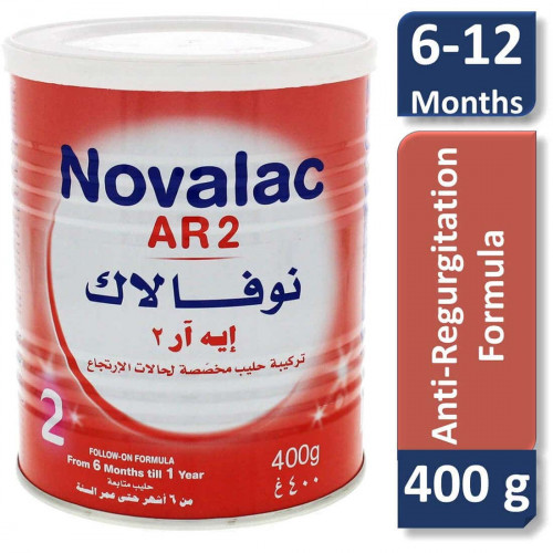 نوفالاك حليب أطفال إيه أر (2) 400 جم نوفالاك حليب أطفال إيه أر (2) 400 جم