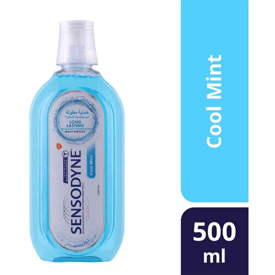 سنسوداين غسول للفم نعناع بارد 500 مل سنسوداين غسول للفم نعناع بارد 500 مل