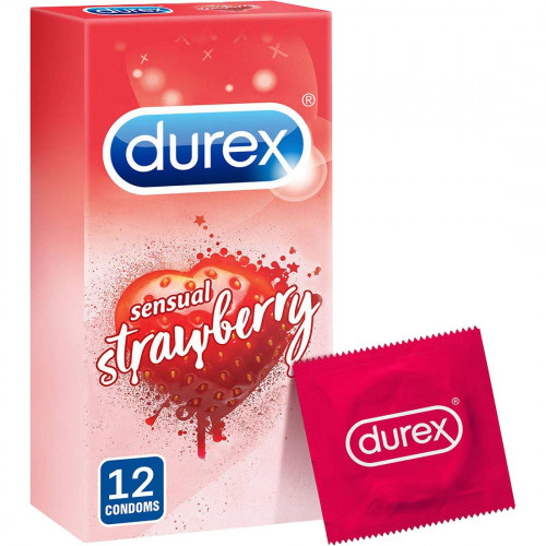 ديوريكس واقي ذكري نكهه الفراوله 12 قطعة ديوريكس واقي ذكري نكهه الفراوله 12 قطعة