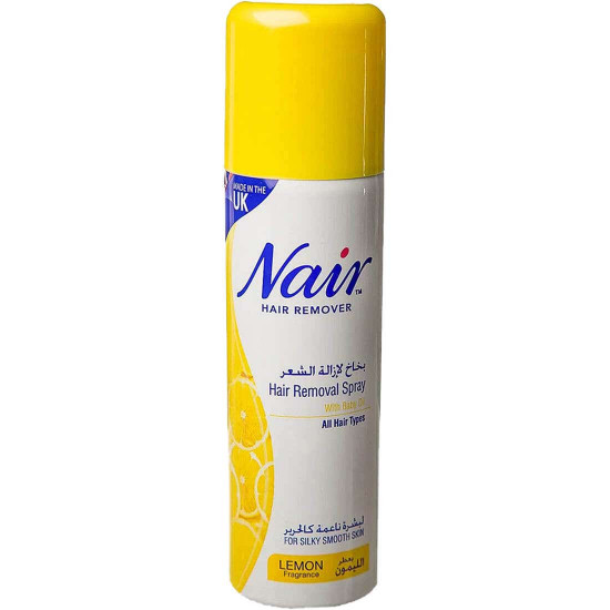 نير بخاخ مزيل شعر بعطرالليمون 200 مل نير بخاخ مزيل شعر بعطرالليمون 200 مل