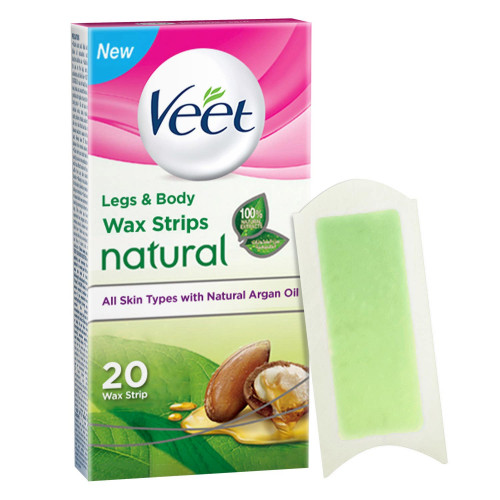 ڤيت شرائح شمعيه طبيعي بزيت الاركان للساقين 20 قطعة ڤيت شرائح شمعيه طبيعي بزيت الاركان للساقين 20 قطعة