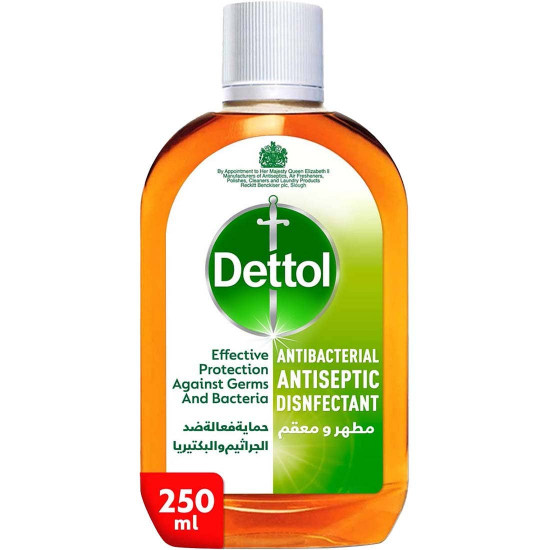 ديتول محلول مطهر 250 مل ديتول محلول مطهر 250 مل