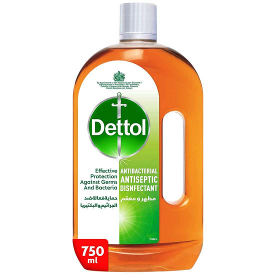 ديتول محلول مطهر 750 مل ديتول محلول مطهر 750 مل