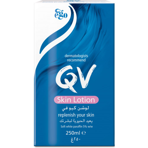 كيو في لوشن ريبير مناسب لجميع أنواع البشرة 250 مل كيو في لوشن ريبير مناسب لجميع أنواع البشرة 250 مل