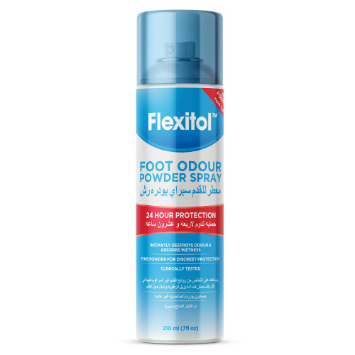 فليكستول بودرة بخاخ للتحكم في رائحة القدم 210 مل فليكستول بودرة بخاخ للتحكم في رائحة القدم 210 مل