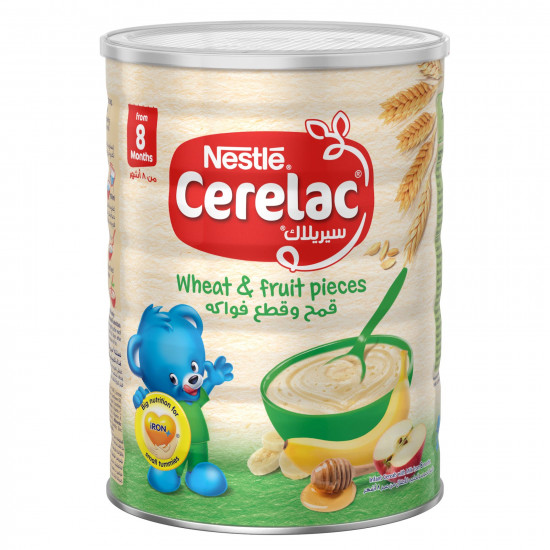 سيريلاك حبوب القمح بقطع الفواكة 1000 جم سيريلاك حبوب القمح بقطع الفواكة 1000 جم