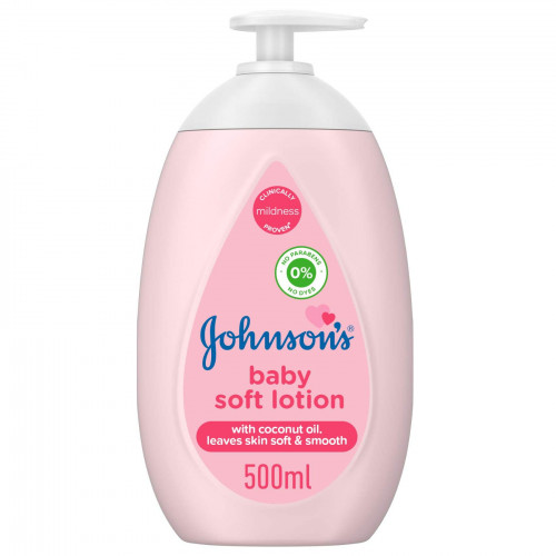 جونسون بيبي لوشن لوشن ناعم للأطفال 500 مل جونسون بيبي لوشن لوشن ناعم للأطفال 500 مل