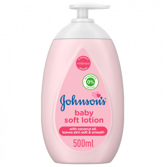 جونسون بيبي لوشن لوشن ناعم للأطفال 500 مل جونسون بيبي لوشن لوشن ناعم للأطفال 500 مل