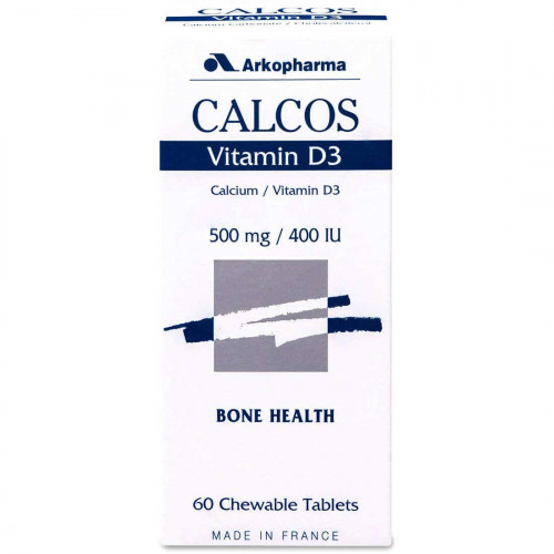 كالكوس فيتامين د 3 + كالسيوم 60 قرص مضغ كالكوس فيتامين د 3 + كالسيوم 60 قرص مضغ