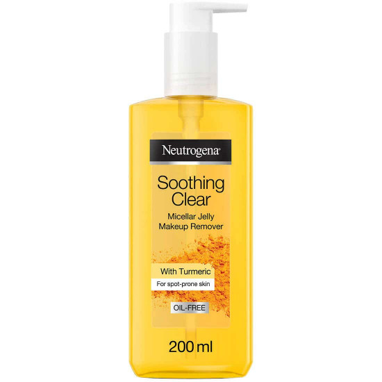 نيتروجينا جيلي ميسيلار الكركم مزيل للمكياج 200 مل نيتروجينا جيلي ميسيلار الكركم مزيل للمكياج 200 مل