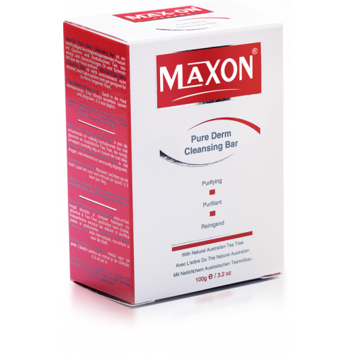 ماكسون صابون منظف بيور ديرم 120 جم ماكسون صابون منظف بيور ديرم 120 جم