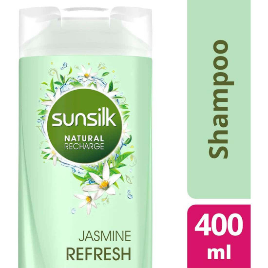 صنسيلك شامبو بالشاي الاخضر و الياسمين 400 مل