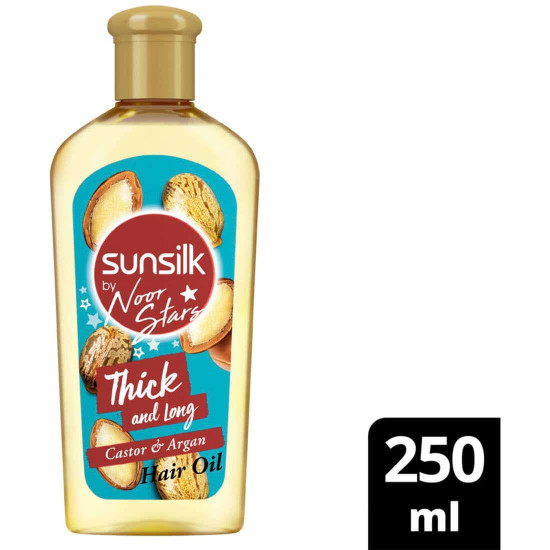 صنسيلك زيت نور ستارز كثيف و طويل 250مل صنسيلك زيت نور ستارز كثيف و طويل 250مل