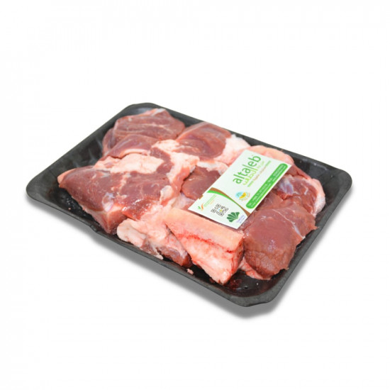 لحم حاشي بالعظم عضوي 1 كيلو - مزرعة ال طالب