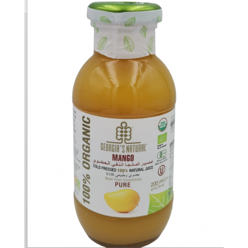 عصير المانجا النقي العضوي - 200 مل عصير المانجا النقي العضوي - 200 مل