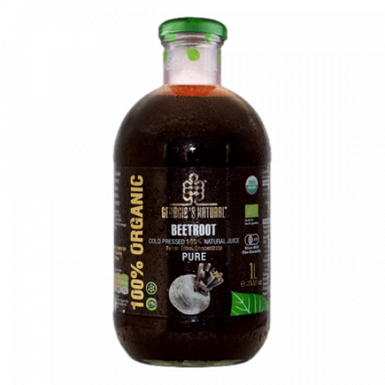 عصير الشمندر الأحمر العضوي النقي 1 لتر