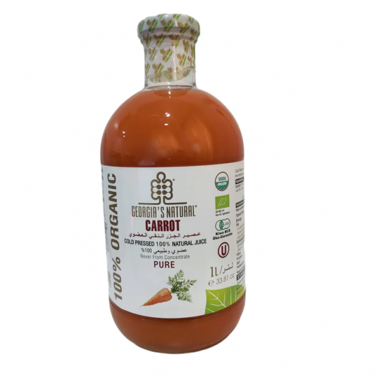 عصير الجزر العضوي النقي1 لتر 