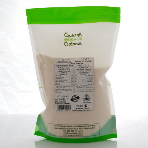 سكر القصب عضوي الوطنية ١ كجم سكر القصب عضوي الوطنية ١ كجم