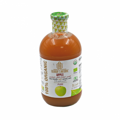 عصير التفاح العضوي النقي 1 لتر عصير التفاح العضوي النقي 1 لتر