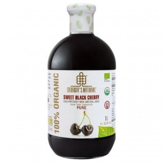 عصير الكرز الاسود الحلو العضوي النقي 1 لتر عصير الكرز الاسود الحلو العضوي النقي 1 لتر