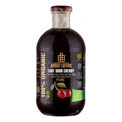 عصير الكرز الحامض العضوي النقي 1 لتر عصير الكرز الحامض العضوي النقي 1 لتر