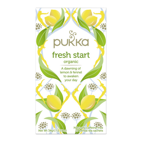 شاي الصباح بالاعشاب العضوية 34 جرام - pukka