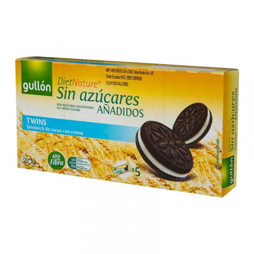 بسكويت الكاكاو المحشو بالكريما 210جم جولون بدون سكر مضاف بسكويت الكاكاو المحشو بالكريما 210جم جولون بدون سكر مضاف