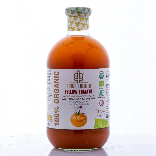 عـصـيـر الـطـمـاطـم الـصـفـراء الـنـقـيـة العضوية 1لتر عـصـيـر الـطـمـاطـم الـصـفـراء الـنـقـيـة العضوية 1لتر