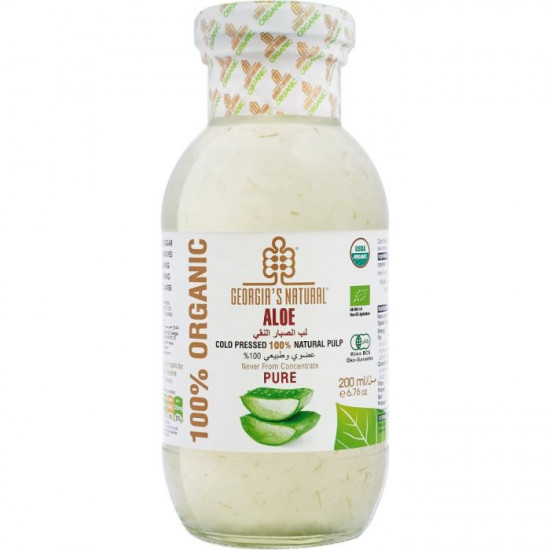 عصير لب الصبار النقي العضوي 200 مل عصير لب الصبار النقي العضوي 200 مل