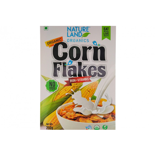 كورن فلكس خالي من الغلوتين 200 جم عضوي زادنا