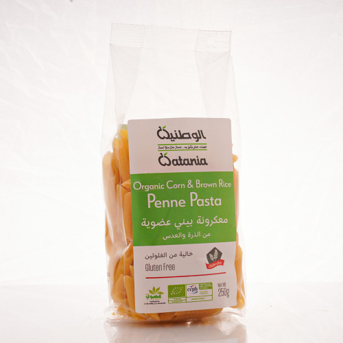 معكرونة بيني عضوية من الذرة والعدس 250جم خالي من الجلوتين الوطنية معكرونة بيني عضوية من الذرة والعدس 250جم خالي من الجلوتين الوطنية