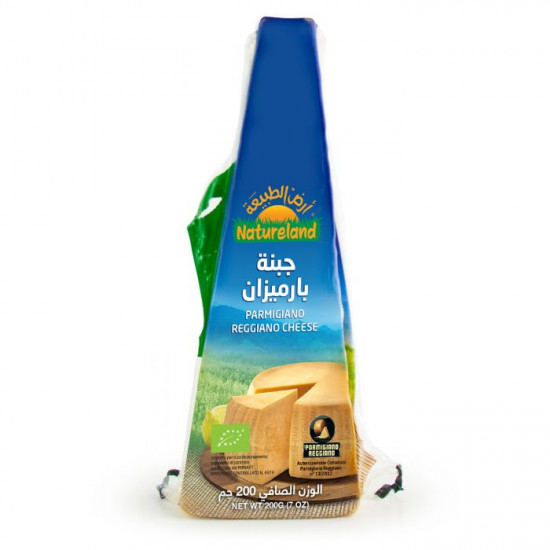 جبنة بارميزان 200جم عضوية ارض الطبيعة جبنة بارميزان 200جم عضوية ارض الطبيعة