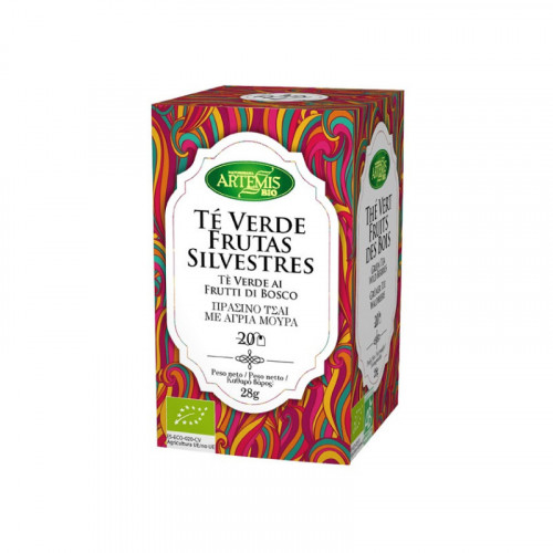 شاي اخضر بنكهة التوت البري - مولي 30جم عضوي شاي اخضر بنكهة التوت البري - مولي 30جم عضوي