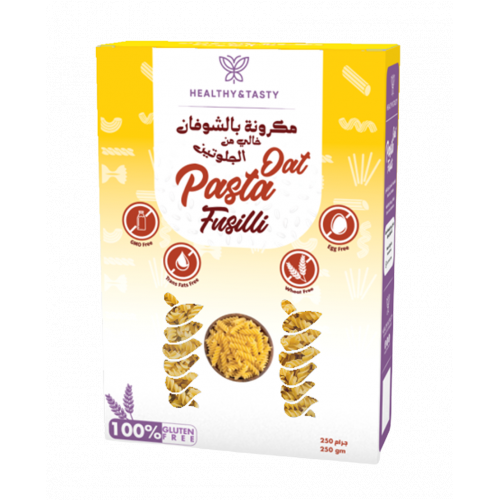 مكرونة فيوسلي صحية بالشوفان والخالية من الجلوتين 250جم مكرونة فيوسلي صحية بالشوفان والخالية من الجلوتين 250جم