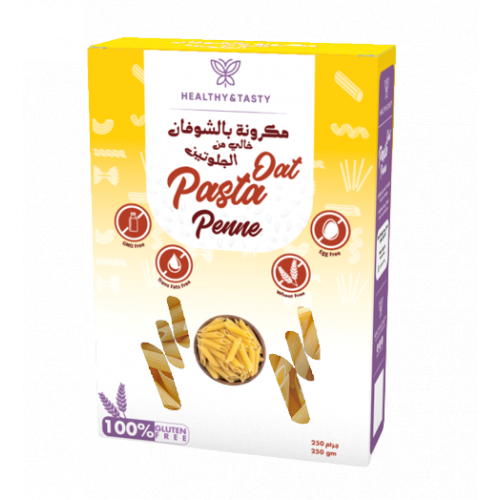 مكرونة بيني صحية بالشوفان والخالية من الجلوتين 250جم مكرونة بيني صحية بالشوفان والخالية من الجلوتين 250جم