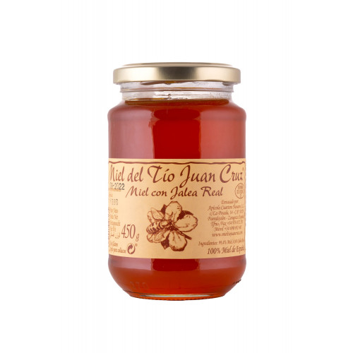 خلطة العسل مع غذاء ملكات النحل الطبيعي الاسباني 450جم خلطة العسل مع غذاء ملكات النحل الطبيعي الاسباني 450جم