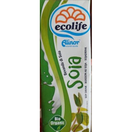 شراب الصويا العضوي 1 لتر إيكو لايف شراب الصويا العضوي 1 لتر إيكو لايف